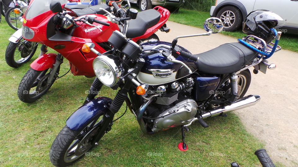 triumph vintage motorcycle bike