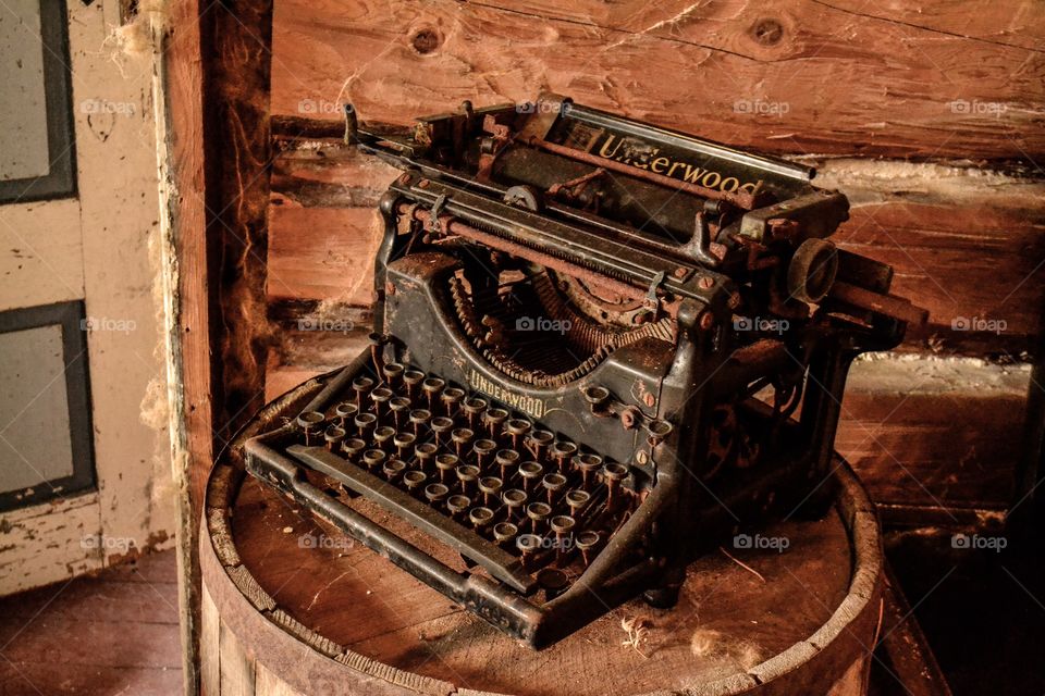 Imperfect typewriter