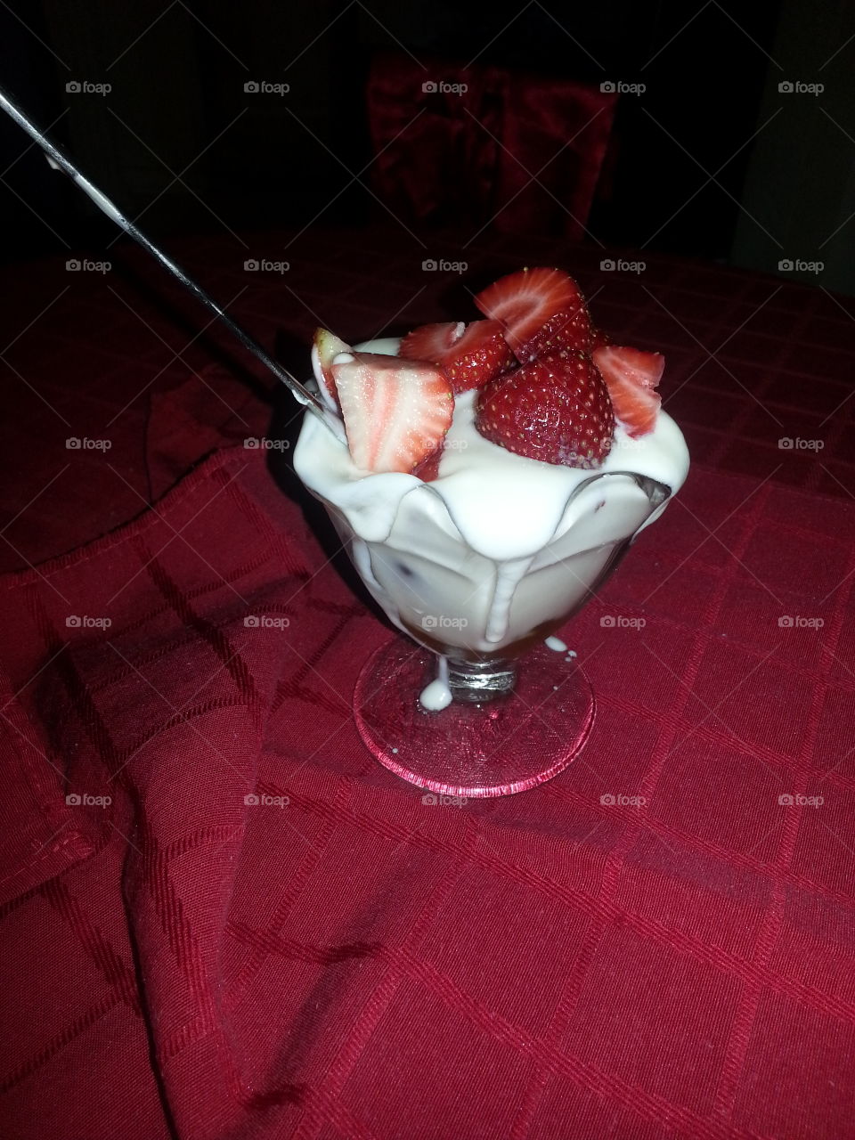 strawberries n cream