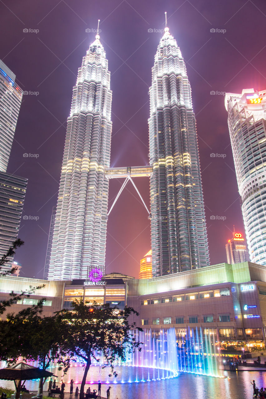 Petronas Towers in Kuala Lumpur