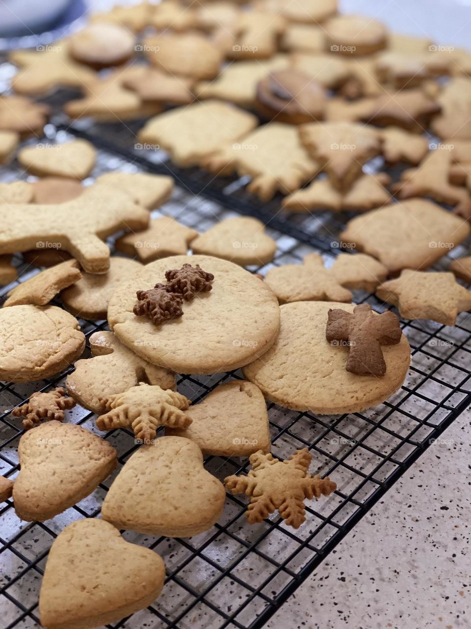 Christmas gingerbread biscuits 
