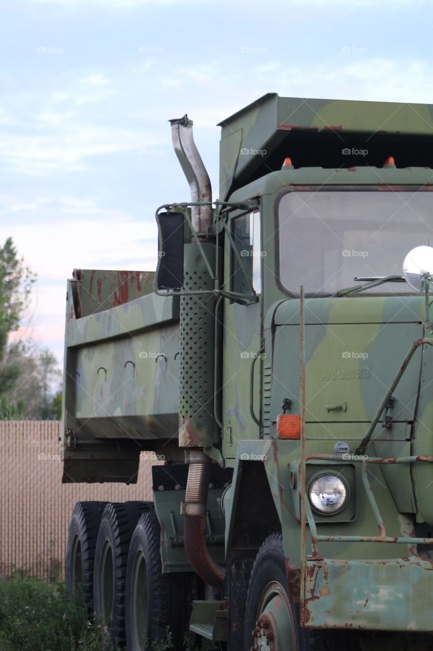 Army truck 