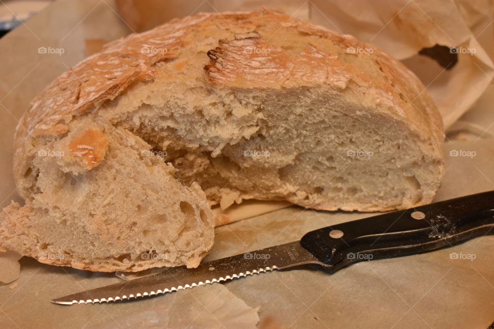 homemade Artesian bread