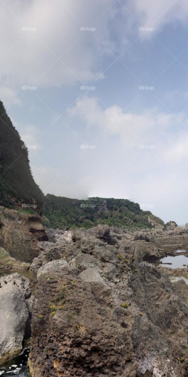 Thủy triều rút.