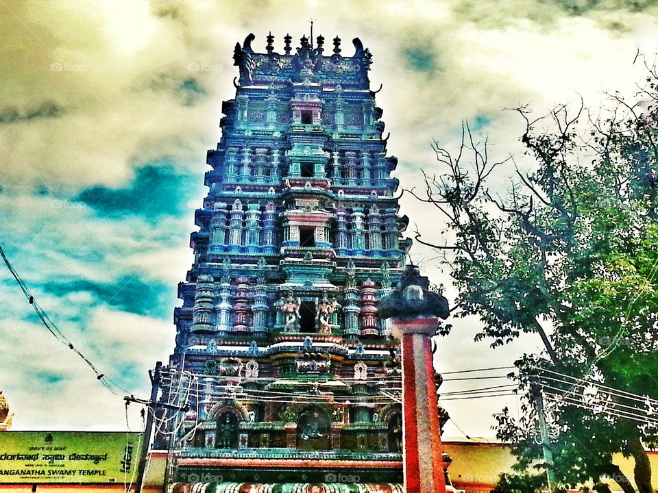 indian temple. temple of india