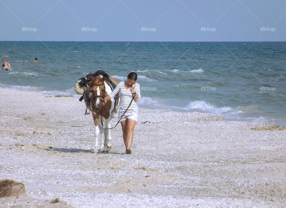 Girl on the beach