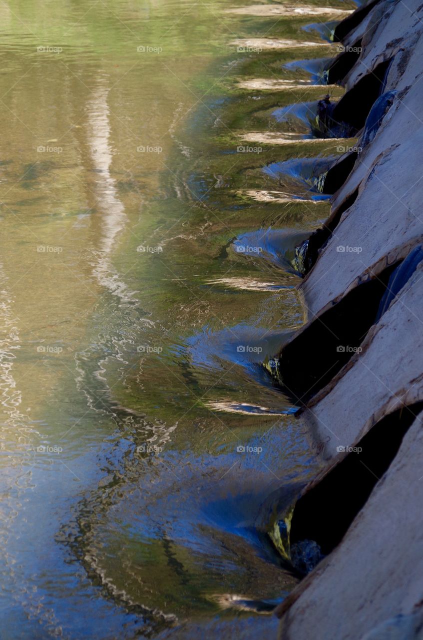 River Water Bridge Current