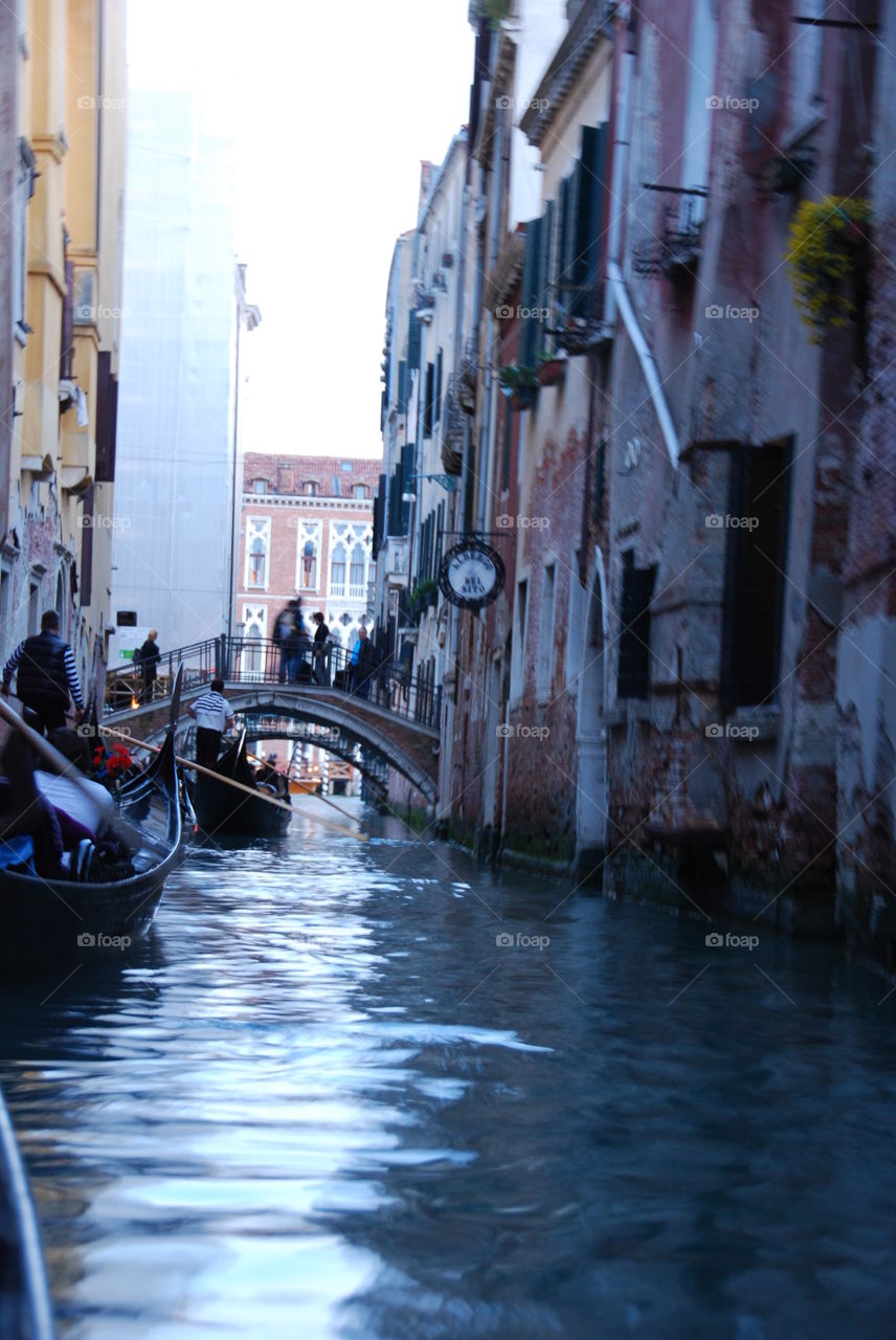 Canals of Venice by Gondola