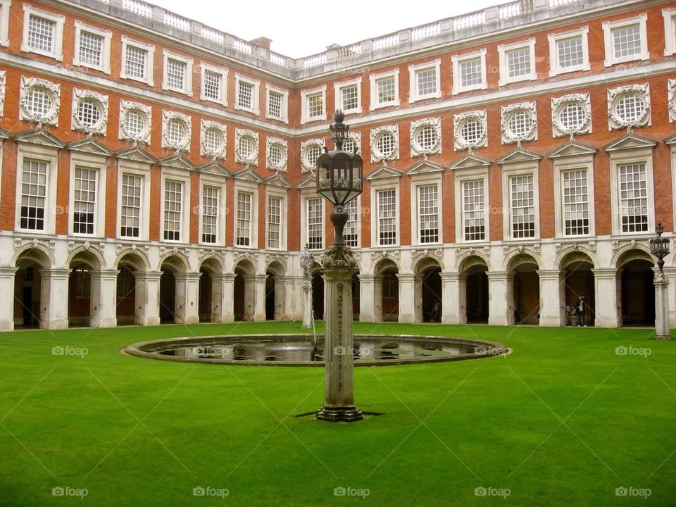 Courtyard of Hampton Court Palace