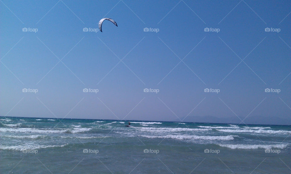 kite surfing greece south aegean by arismac