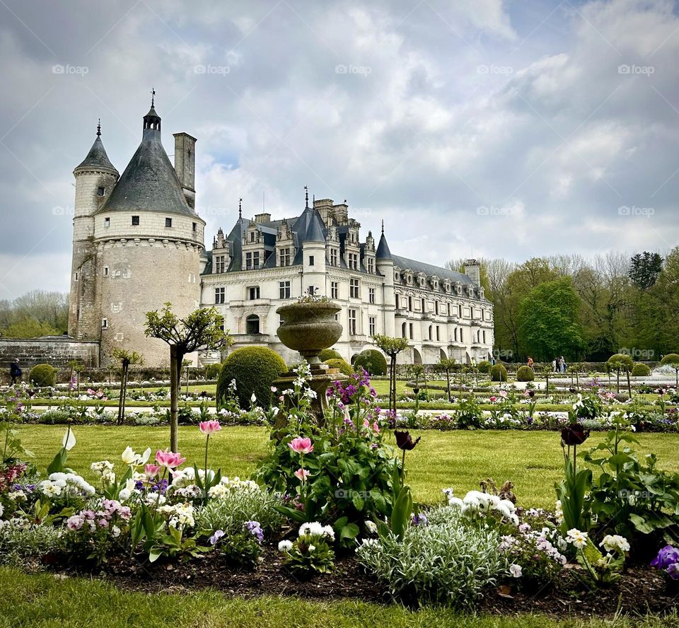 Chenonceau, France April 2023 . 