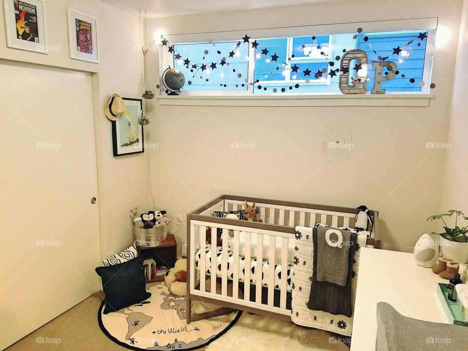 Setting up a baby's room