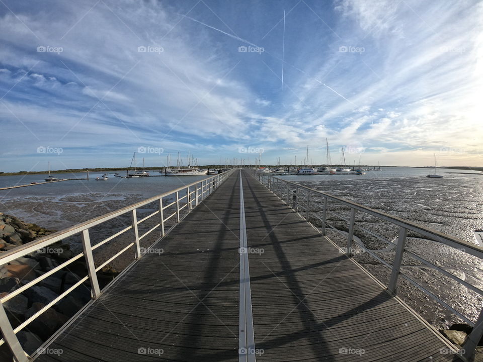 Bridge and sky
