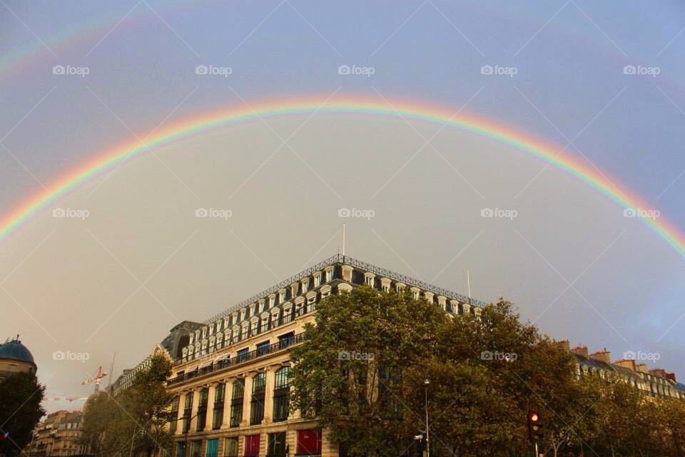 rainbow france paris ville by mariemank