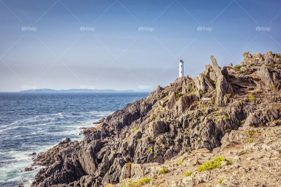 Lighthouse at Cabo Home, Galician coast