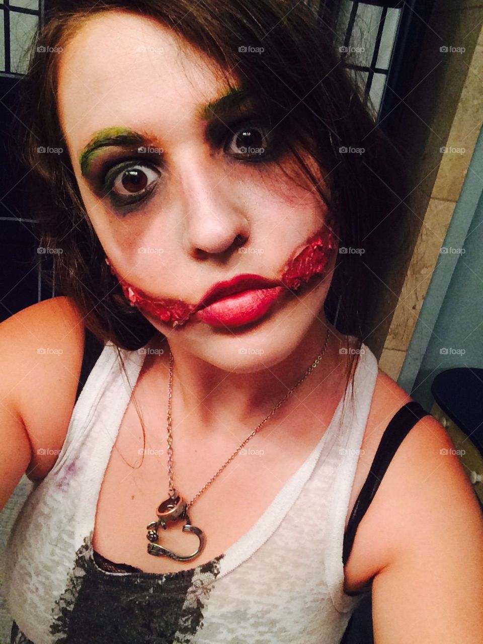 Female joker cosplay. I have had a fun passion about making cosplay. 