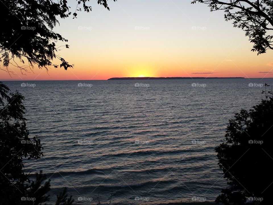 South Manitou Isle Sunset