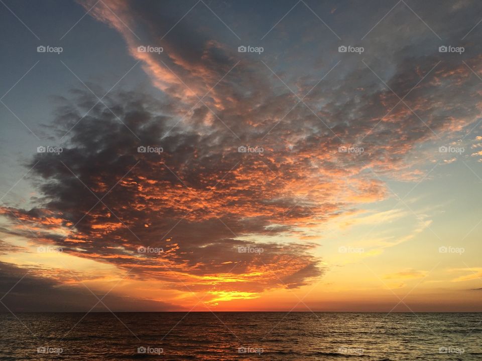 Scenics view of dramatics sky over sky