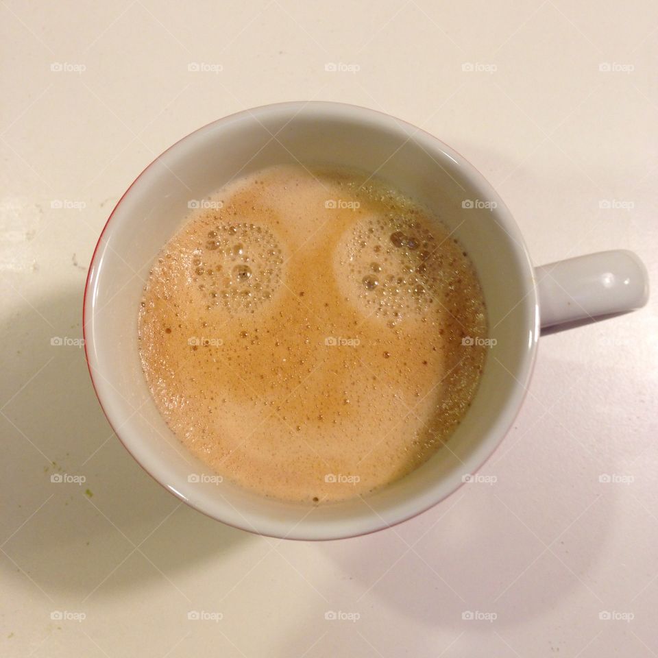 Smiley coffee