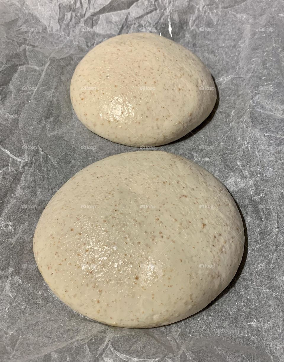 Sour dough pizza dough