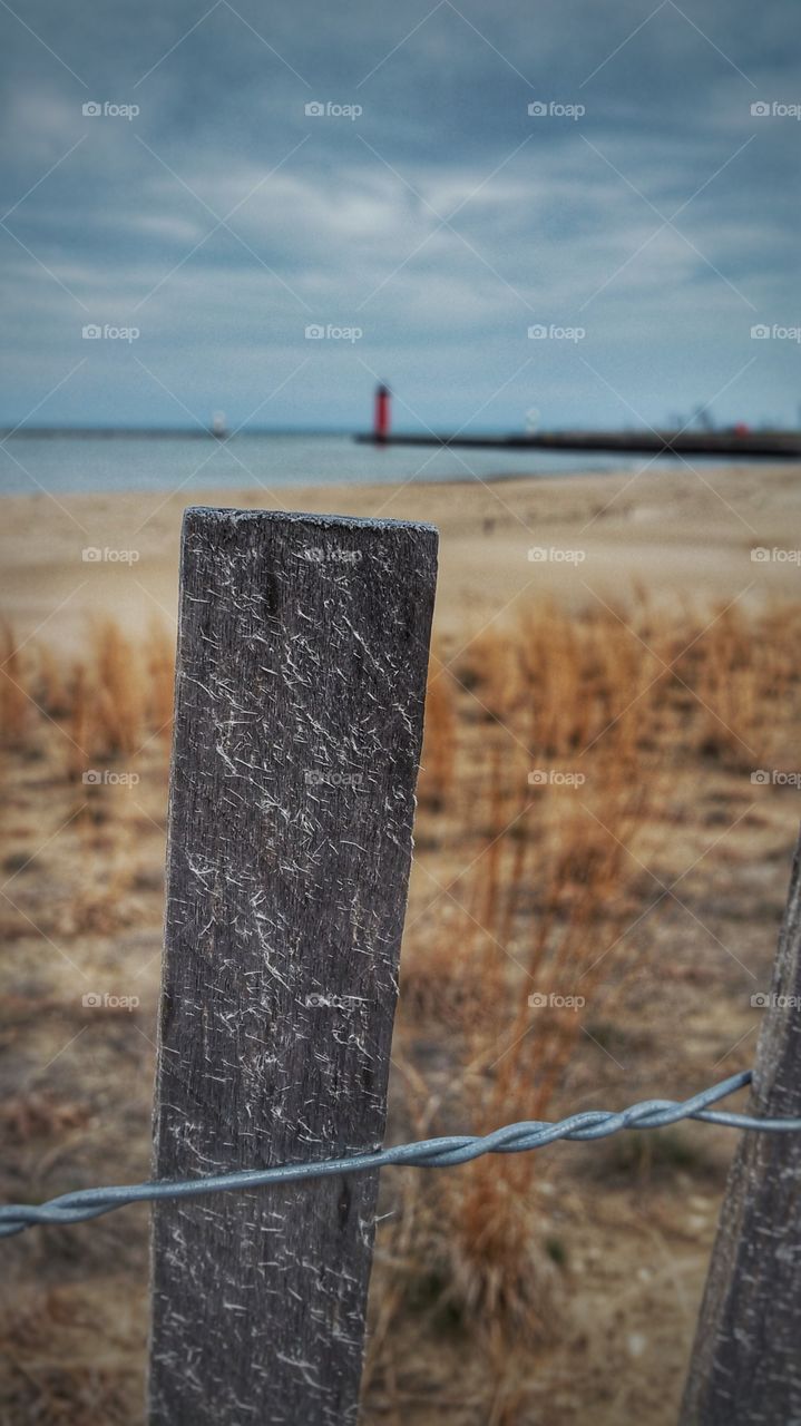 lighthouse fence