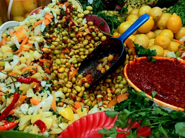 Shrine olives