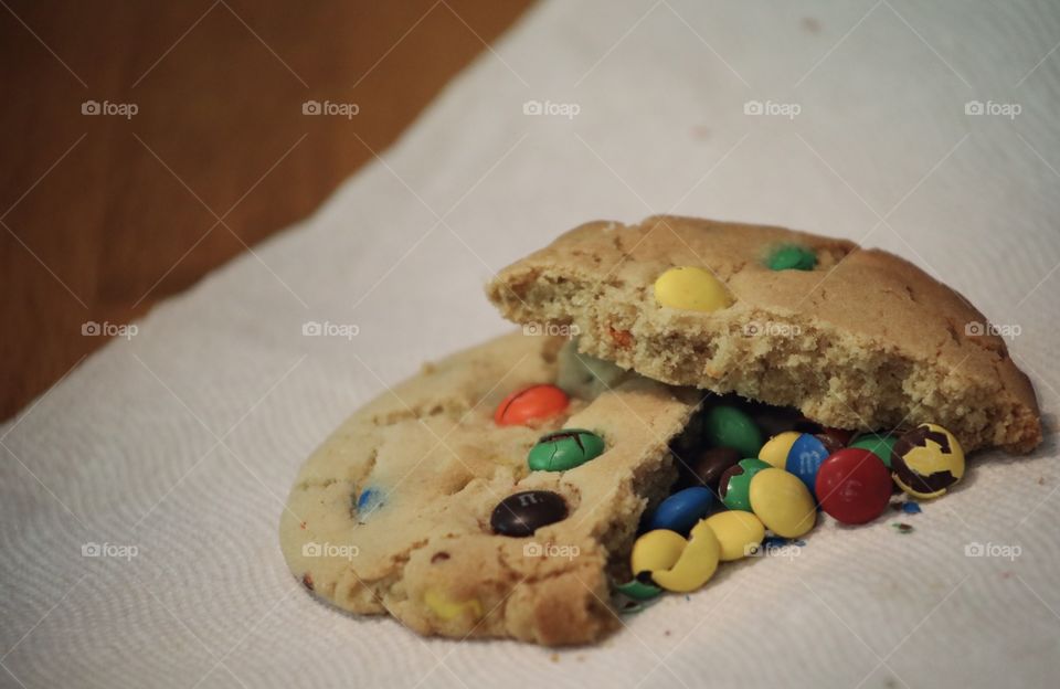 How the M&M Cookie Crumbles