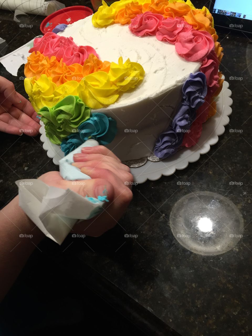 Cake decorating
