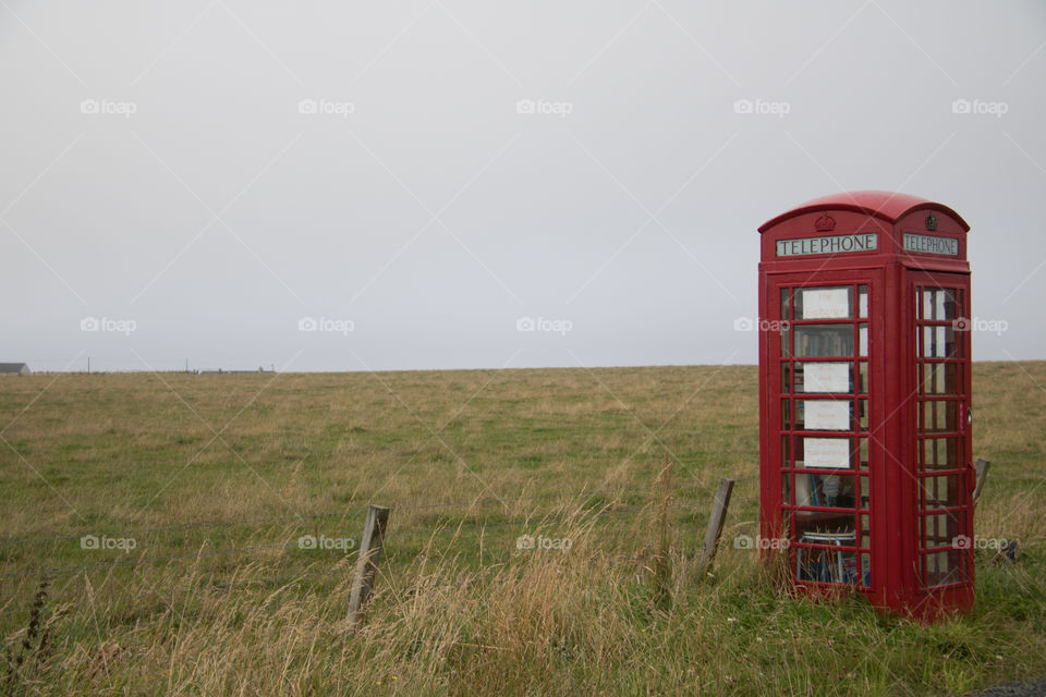 Red telephone box