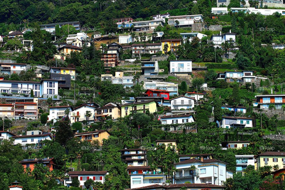 Dorf bei Ascona Italien