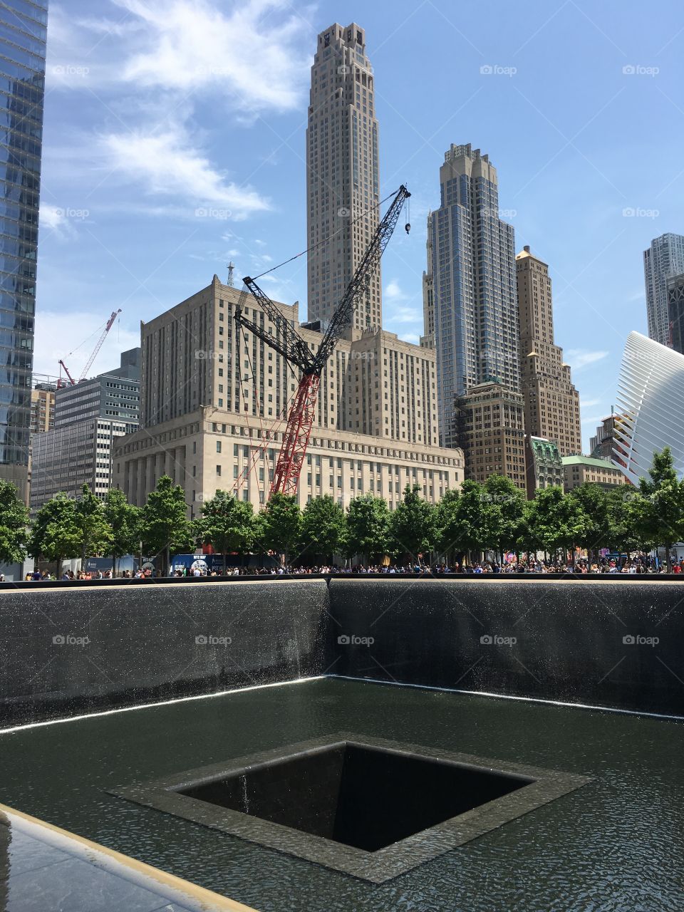 North pool at Freedom Tower