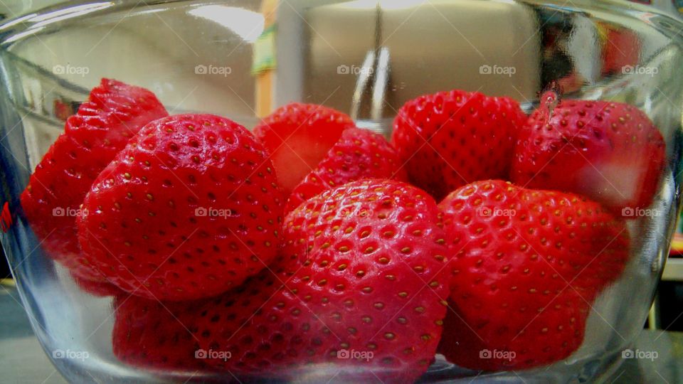 Strawberry, Fruit, No Person, Food, Delicious