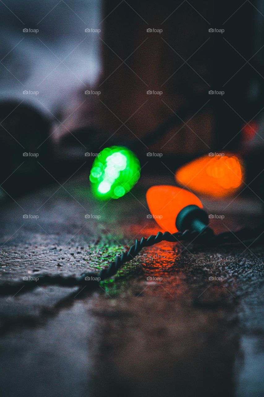 Christmas shadows taking the holiday.