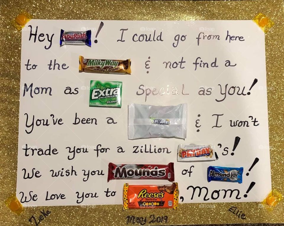 Huge Mother's Day Card
