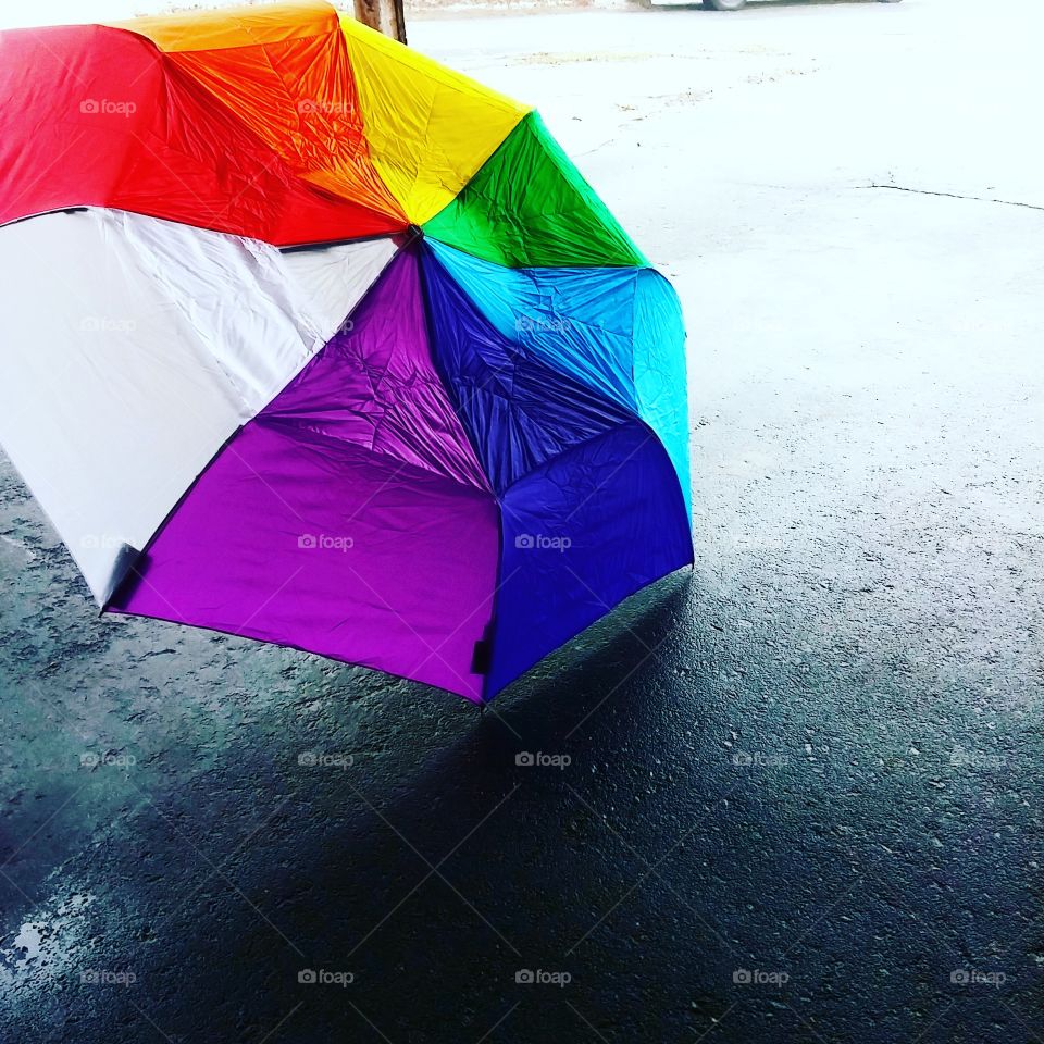 under my umbrella