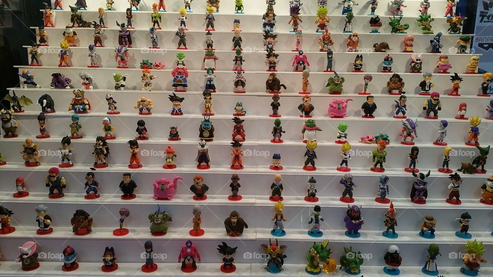 comic figures. collection