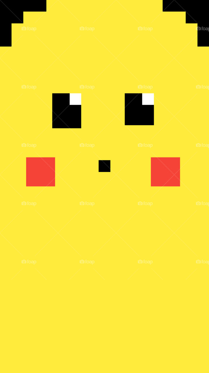 Foapcom Pikachu Pixel Art Stock Photo By Pedroribeiro3