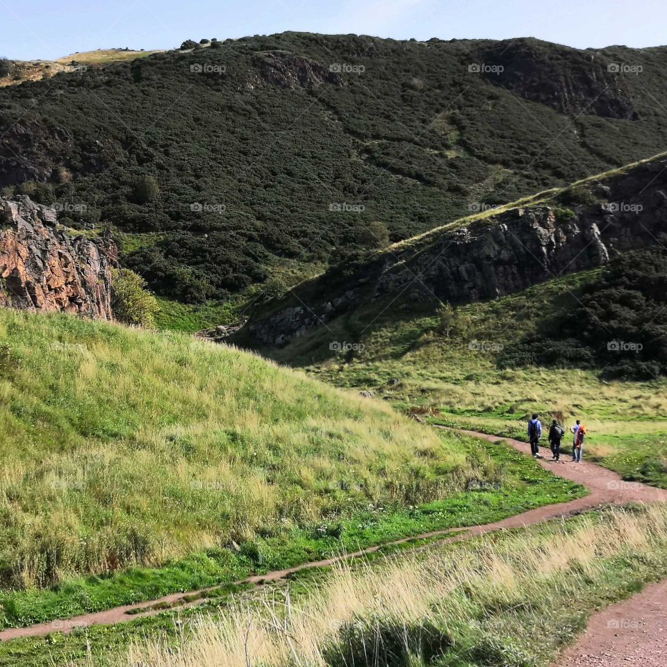 Walk in the mountains