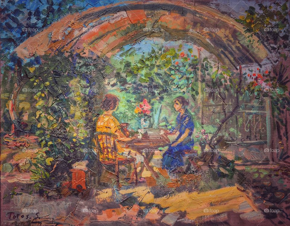 Beautiful picture of the famous artist