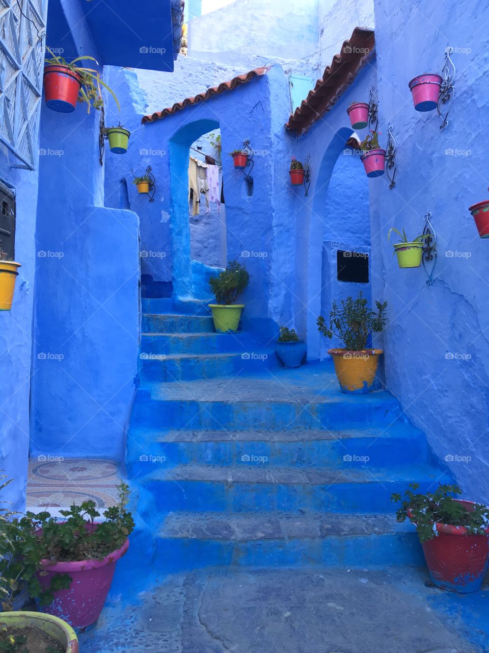 Street in chefchouen 