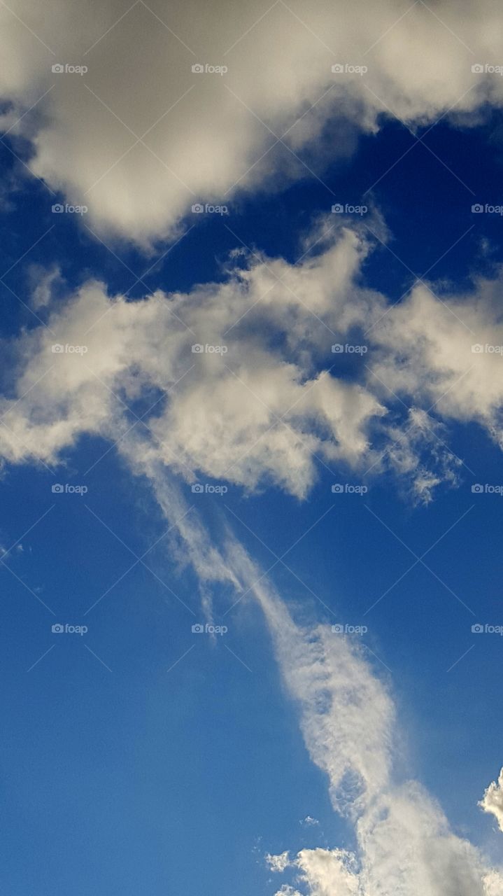 clouds in the sky