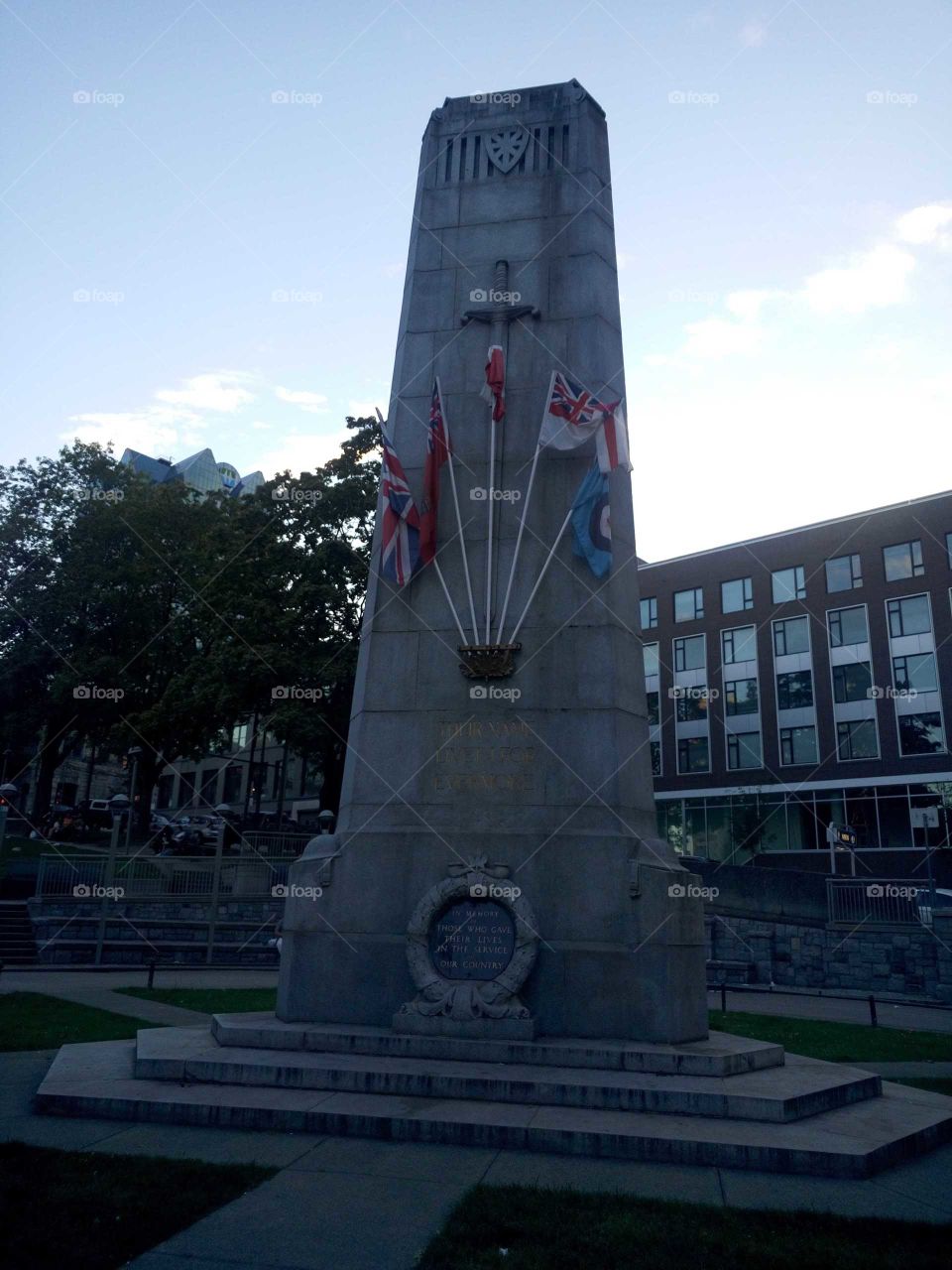 War memorial in Canada