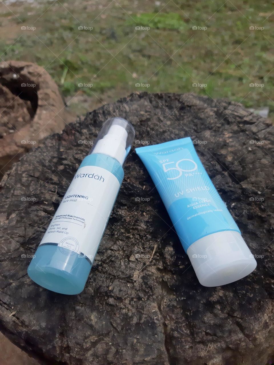 Wardah beauty products, to protect the face from the sun and in the form of a spray