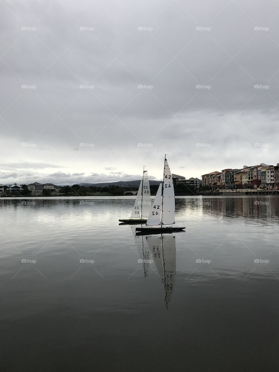 Sailing reflection 