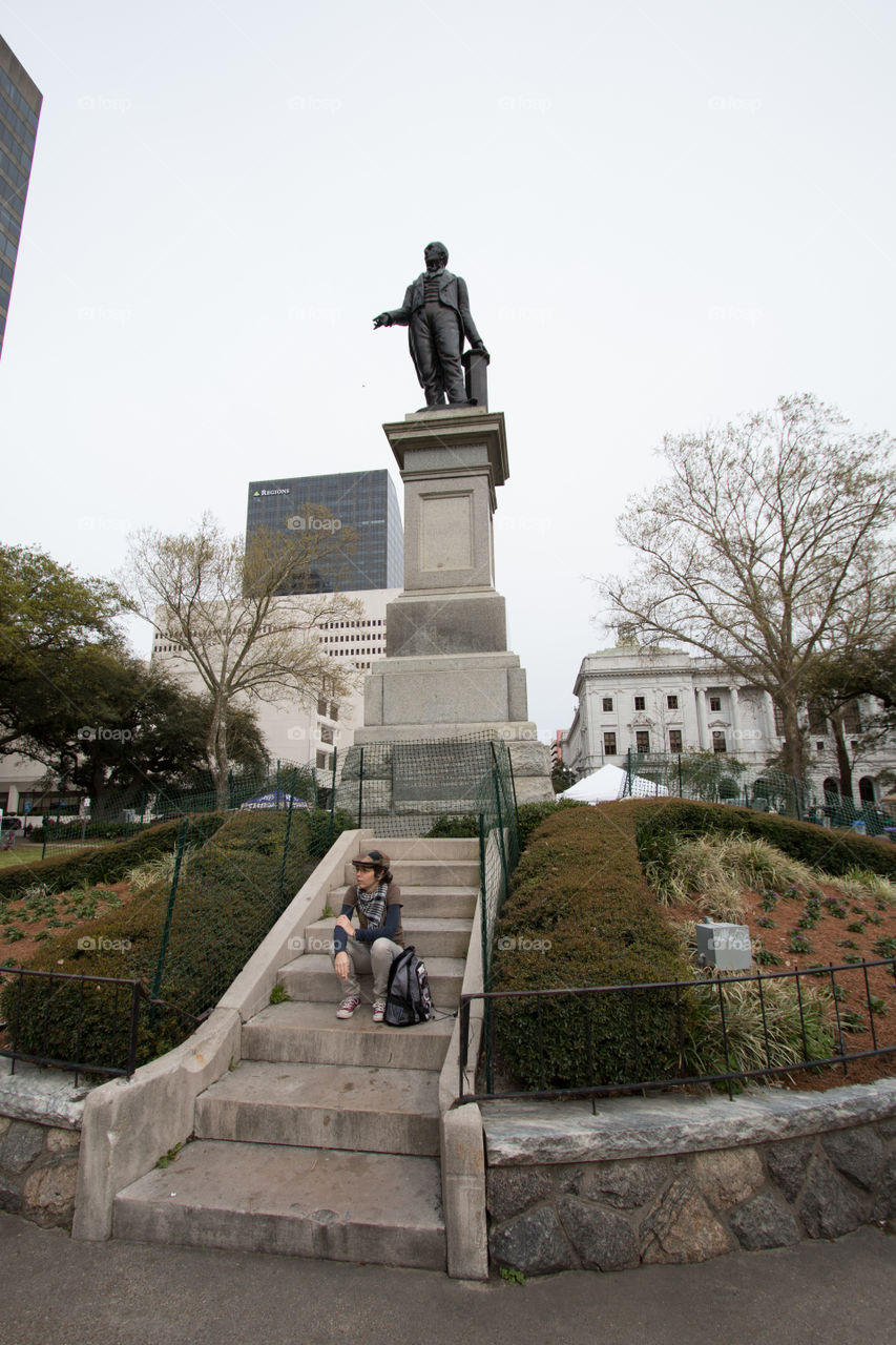 Street statue 