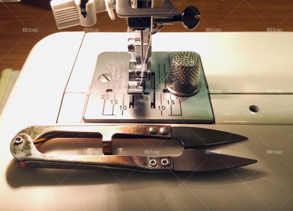 sewing machine thimble scissors nippers sewing metal