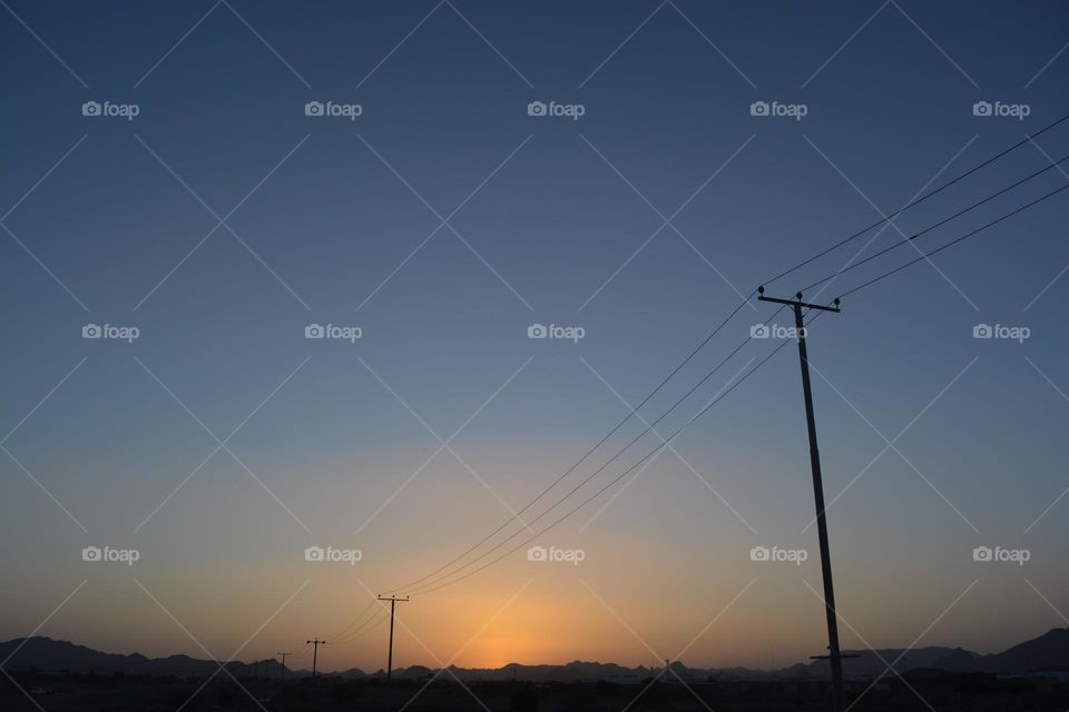 Sunsets are a magical sight