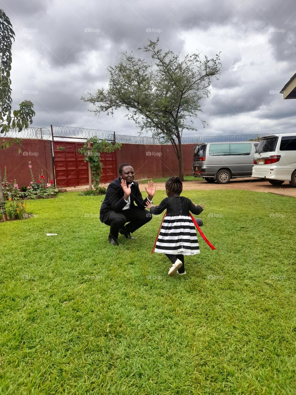 If you're a pillar in the development of a child's emotional wellbeing ,you are like a father a hero ❤. Let's love these little ones the same way and value them the most.