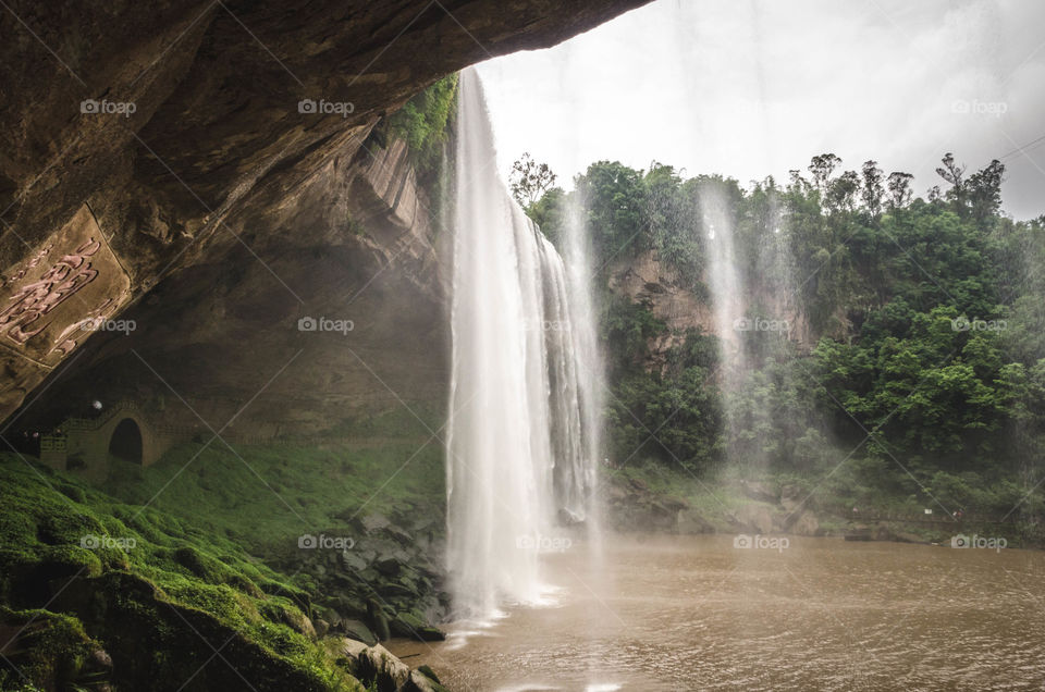 Guizhou waterfall, chongqing, china