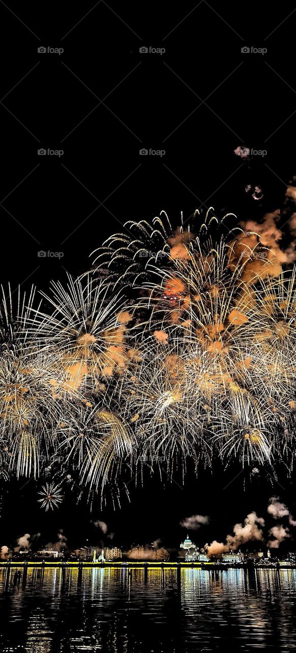 Beautiful fireworks